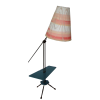 Lampa podłogowa Modern z lat 60. wykonana z mosiądzu i metalu